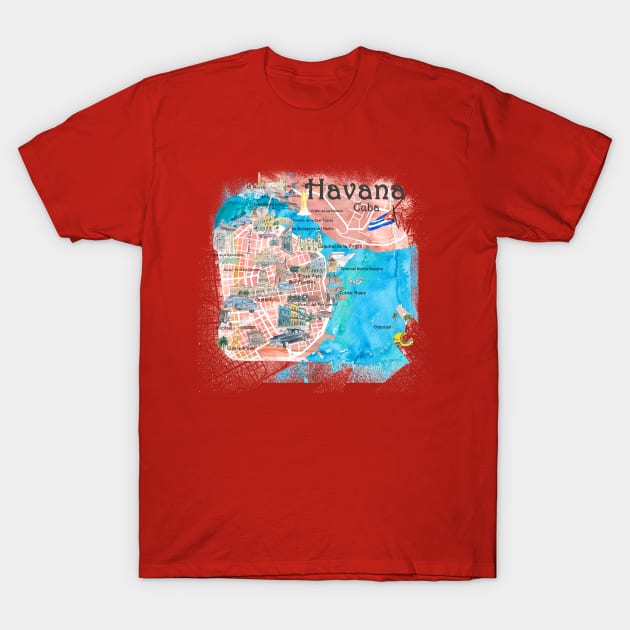 Havana, Cuba T-Shirt by artshop77